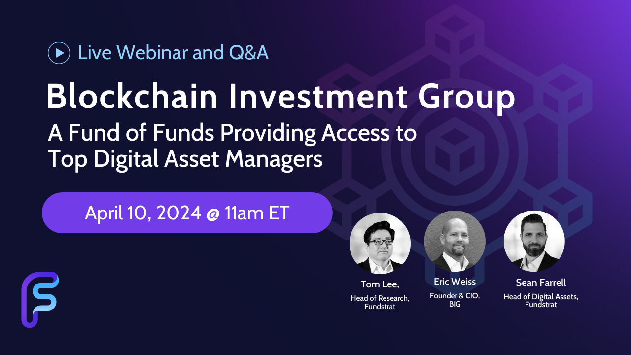 Blockchain Investment Group: A Fund of Funds Providing Access to Top ...