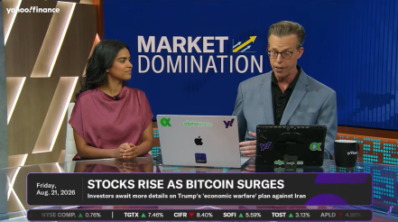 Stocks Rise As Bitcoin Surges